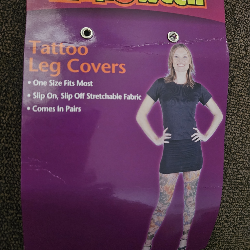 Halloween Tattoo Legs,arms, and body  Covers